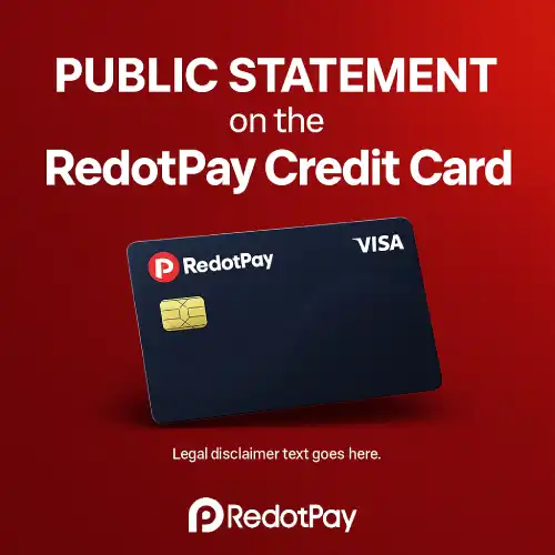 RedotPay Credit Card